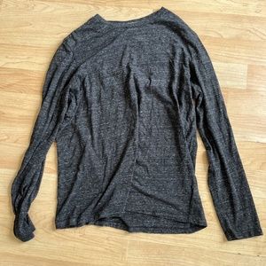 Black Long Sleeve with White Specks (Medium)
